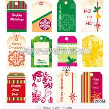 2017 new promotional Christmas tags& Christmas card